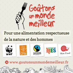 Le CFSI est partenaire de la campagne "Goûtons un monde meilleur" !