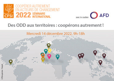 Séminaire international 2022 - Des ODD aux territoires : coopérons autrement !