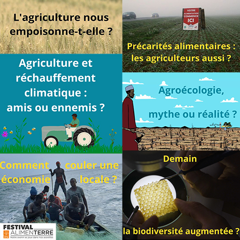 Thèmes du festival ALIMENTERRE 2022