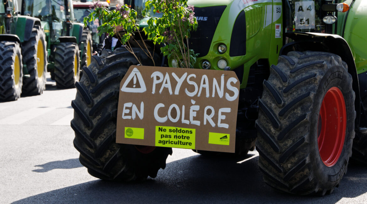 Manifestation des agriculteurs à Paris, France (2010) © Croquant / Wikimedia Commons